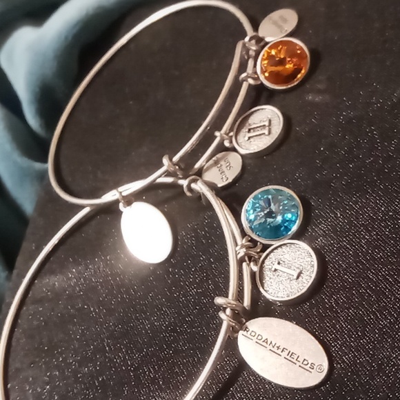 Rodan+fields bangle crystal bracelets changing skins 1&2 bracelets - Picture 2 of 3